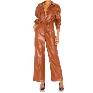 Adi Jumpsuit in Burnt Orange L'Academie REVOLVE